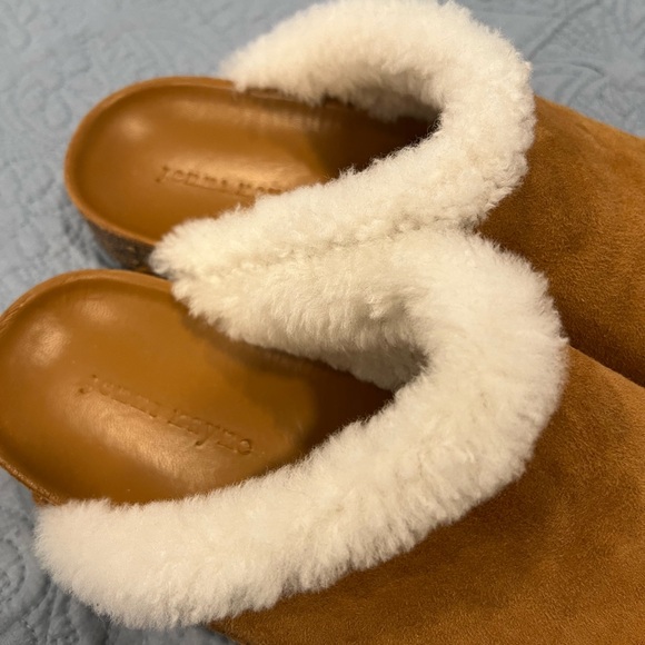 NWOT Jenni Kayne Shearling-Lined Moc Clog size 41/US 11 - Picture 4 of 5